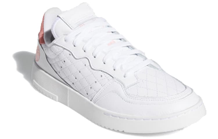 Adidas Originals Supercourt White Glow Pink Women's 4