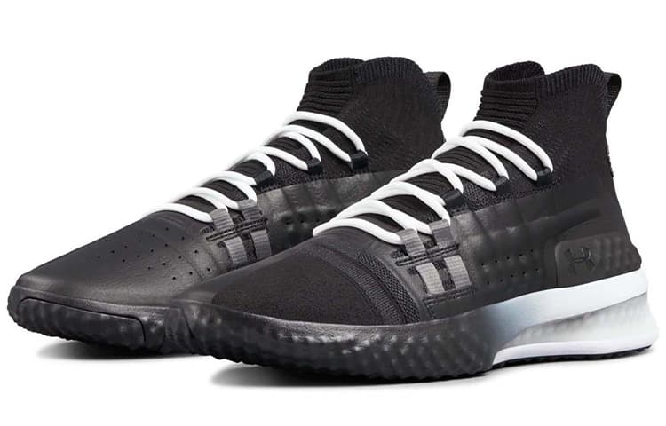 Under Armour The Rock Delta Black White 6