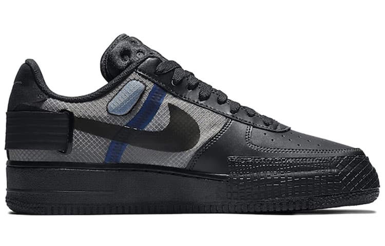 Nike Air Force 1 Type Black Royal 4