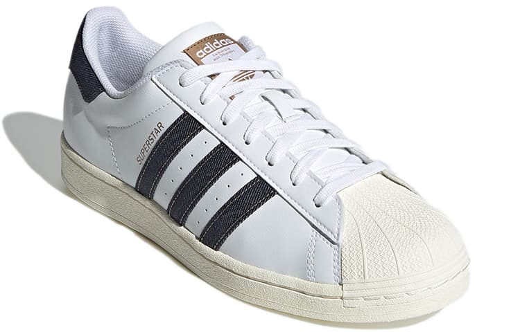 Adidas Originals Originals Unisex Superstar Sneakers White/Blue 6