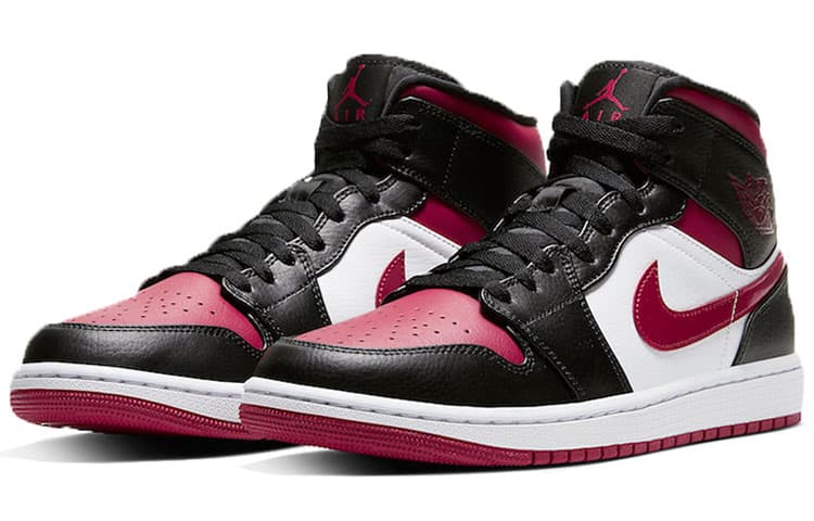 Jordan 1 Mid 'Bred Toe' 5
