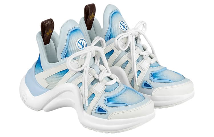 LOUIS VUITTON Lv Archlight Sneakers 'White Blue' Women's 3