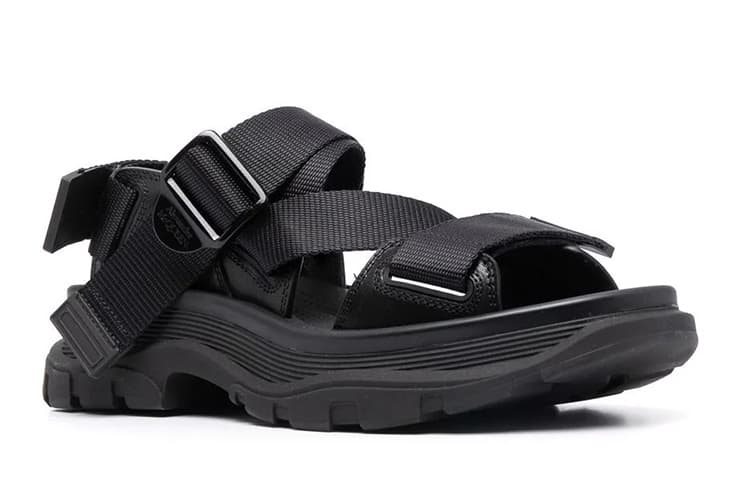 Alexander McQueen Tread Strapped Sandals Women's 3