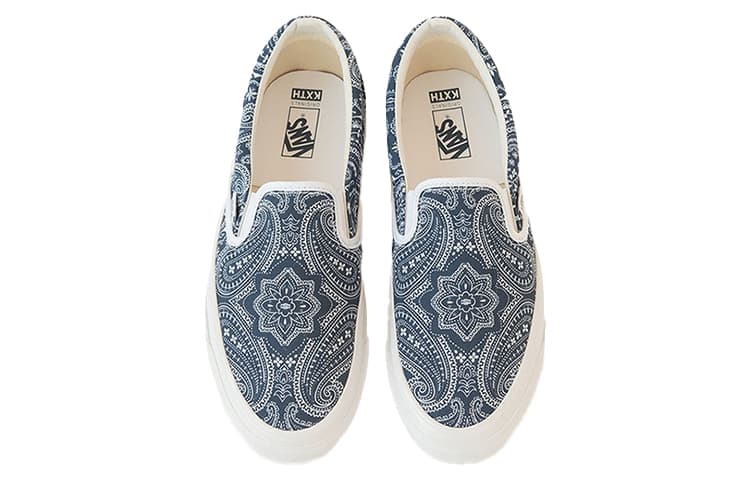 Vans Slip On Kith 10th Anniversary Paisley Gibralter Sea 6