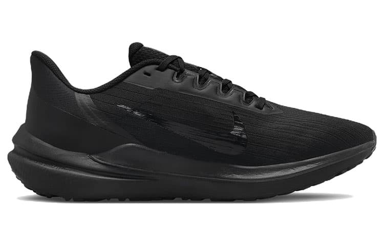 Nike Air Winflo 9 Black Dark Smoke Grey 4