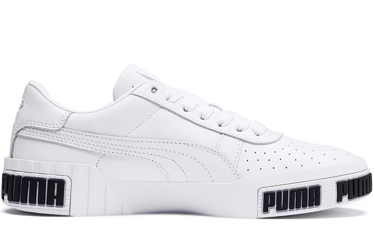 PUMA Cali Bold 'White Metallic Gold' Women's 3