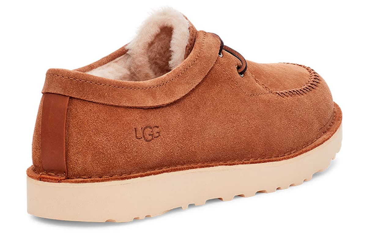 UGG Campout Lace Low Short Boots Brown 3