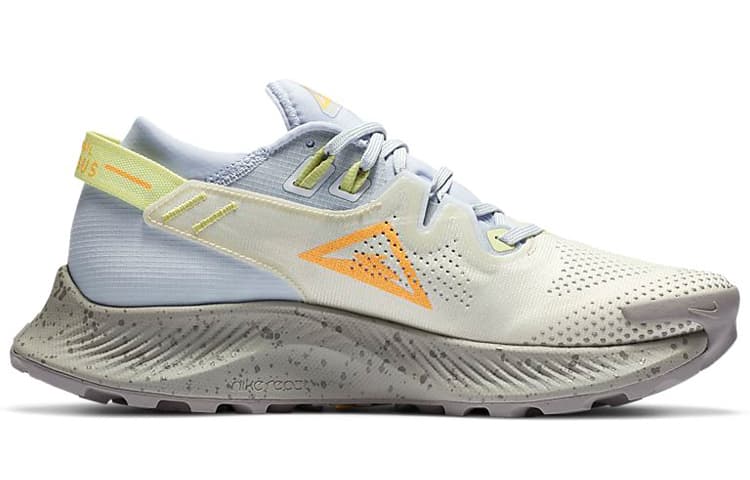 Nike Pegasus Trail 2 Pure Platinum Fossil Laser Orange Women's 4