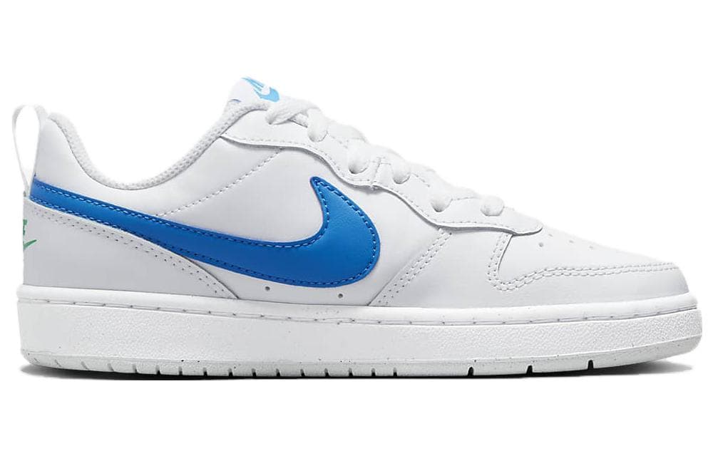 Nike Court Borough Low 2 'White Blue Green' GS 3