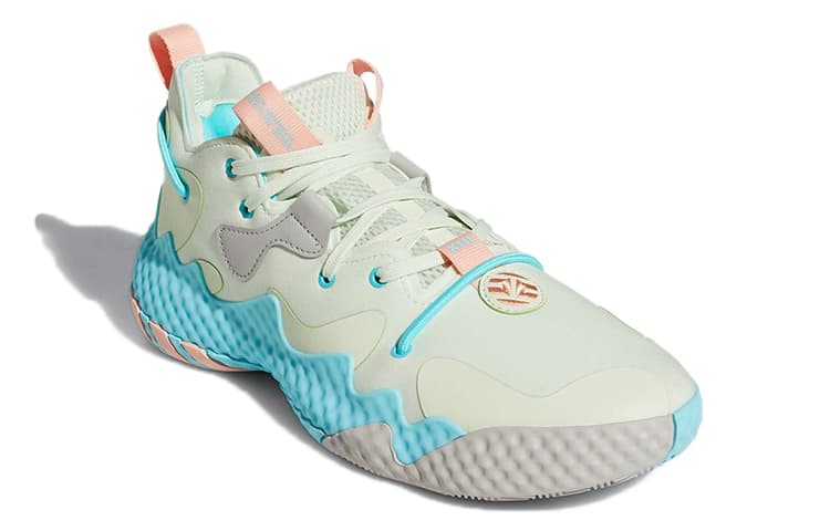 Adidas Harden Vol. 6 Gren Mist Pulse Aqua 6