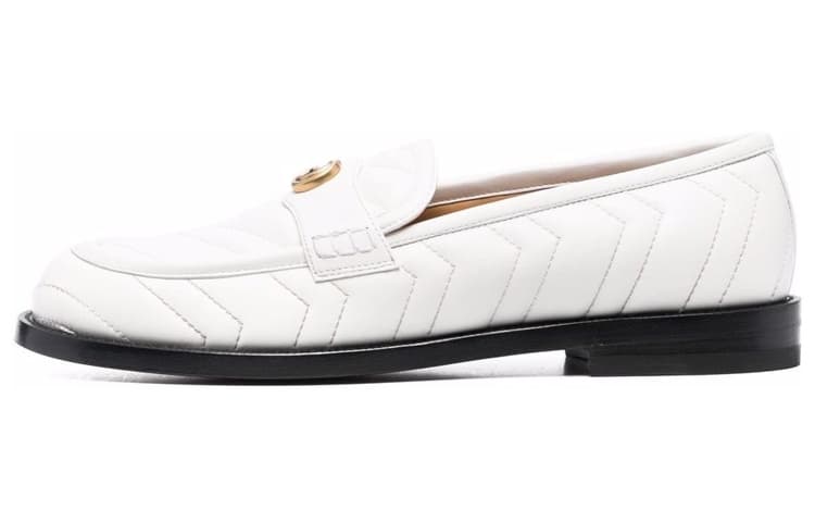 GUCCI GG Men's Casual Shoes Men Low-Top White