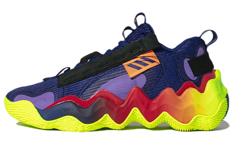 Adidas Exhibit B Wear resistant Non Slip Purple 2