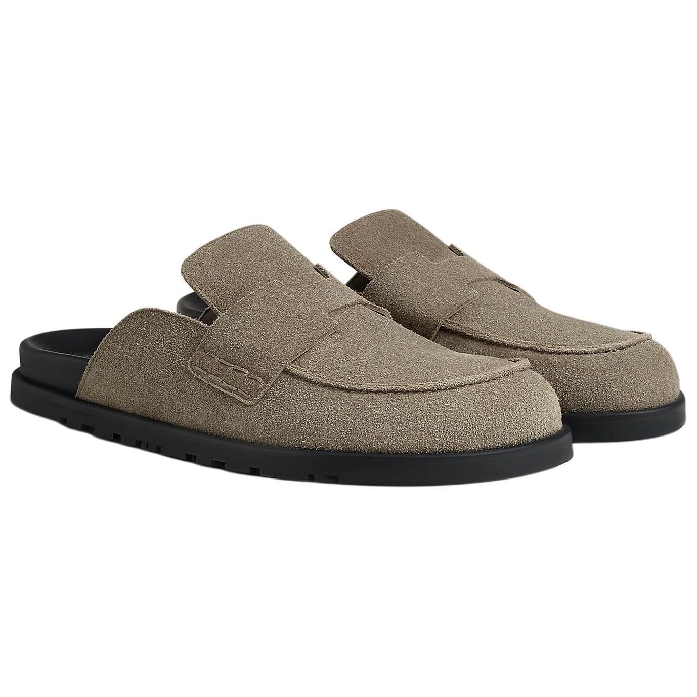 HERMES Go Closed Toe Slippers Men 6