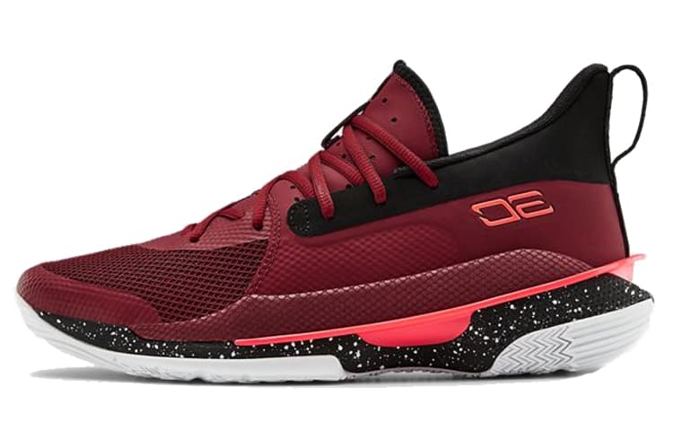Under Armour Curry 7 Red Cordova 2