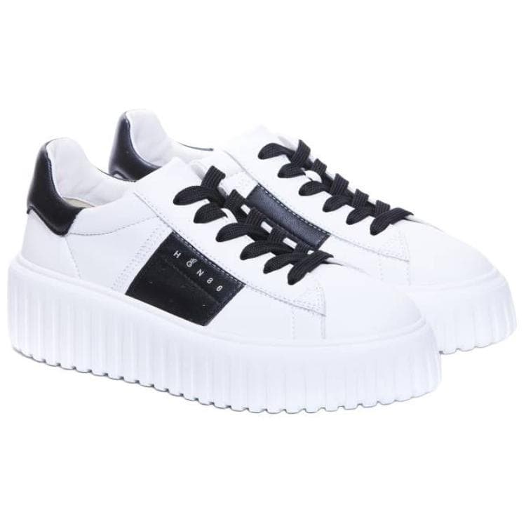HOGAN Panelled Low Top Sneakers Women's 4