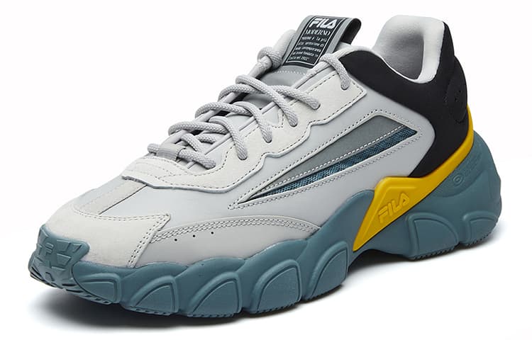 FILA Fashion Sneakers Grey/Yellow 4