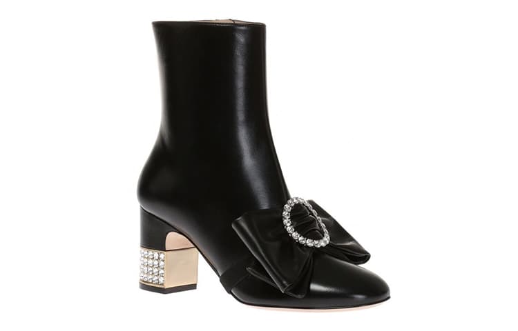 GUCCI Ankle Boots Women's Black 5