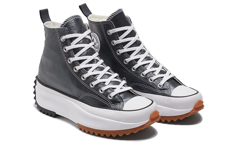 Converse Run Star Hike High Metallic Classics Black 6