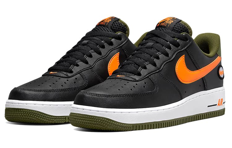 Nike Air Force 1 Low Hoops Black University Gold 5