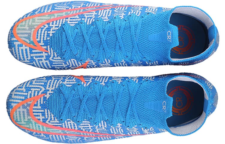 Nike Mercurial Superfly 7 Elite CR7 Fg Blue Hero Total Orange 4