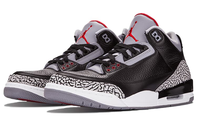 JORDAN 3 Retro Black Cement 2011 3
