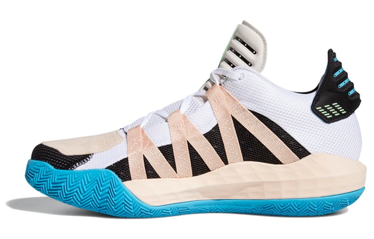 Adidas Dame 6 Black Pink Mint 2