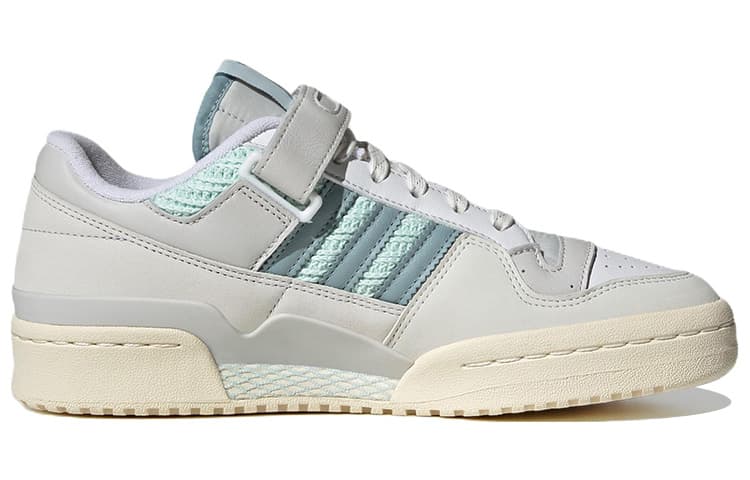 Adidas Originals Forum 84 Low Knitted Sweater Magic Grey Mint Women's 4