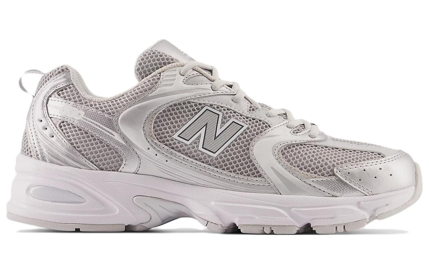 New Balance 530 Moonbeam Silver Metallic 4