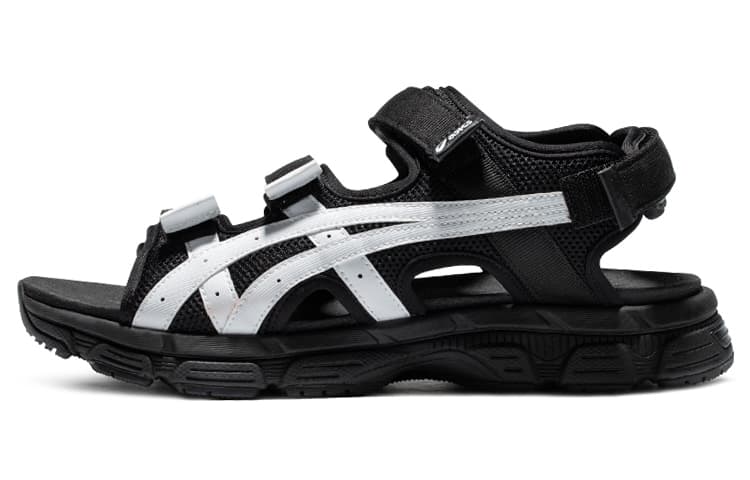 Asics Kahana Sd 2 Fashion Retro Sports Unisex Sandals 'Black White'