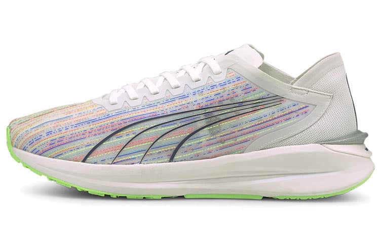 PUMA Electrify Nitro Spectra Sneakers White/Green 2