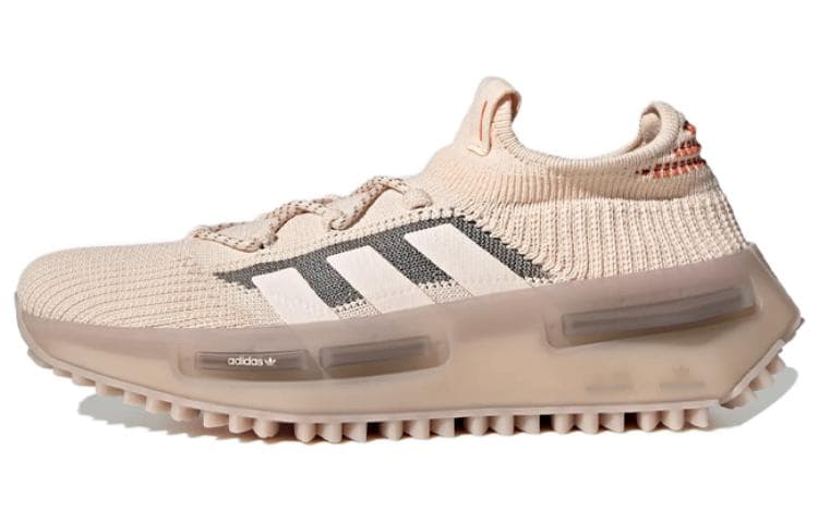 Adidas Originals Nmd S1 Wonder Taupe Bliss Orange 2