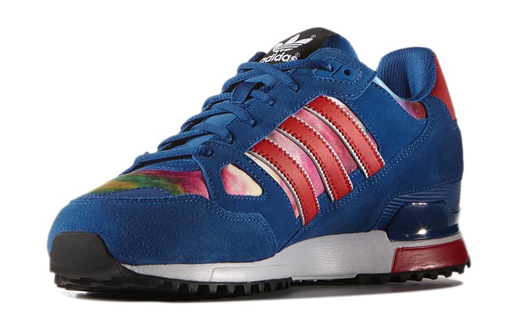 Adidas Originals Zx 750 Sport Shoes Blue/Red 5