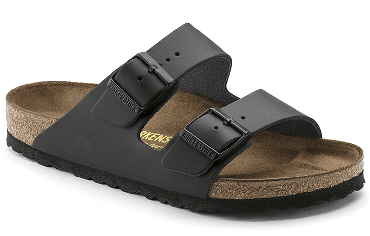 Birkenstock Arizona Comfortable Fashion Cork Flip Flops Unisex Black 6
