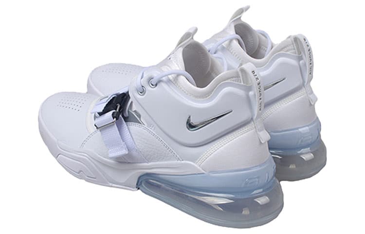Nike Air Force 270 White Metallic Silver 6
