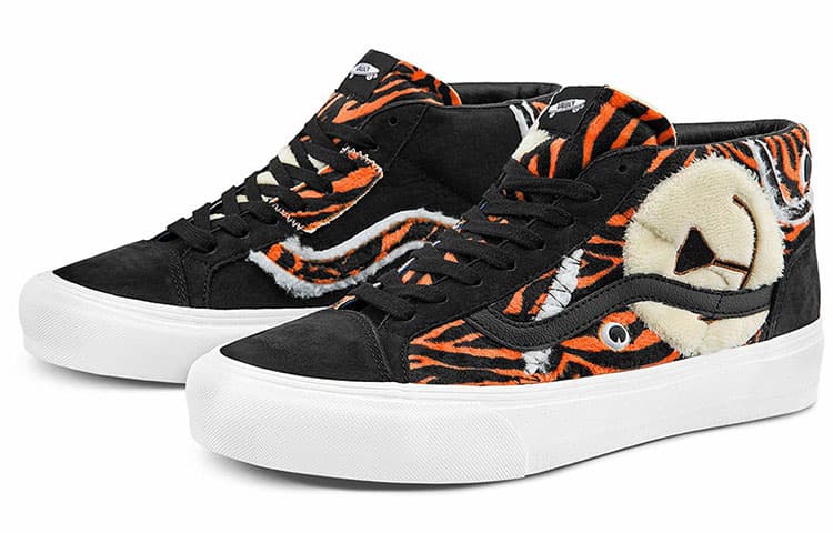 Vans Mid Zoo Skool Unstuffed Animal Tiger 4