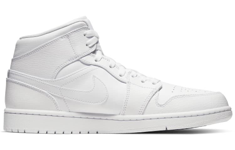 JORDAN 1 Mid Triple White 2020 4