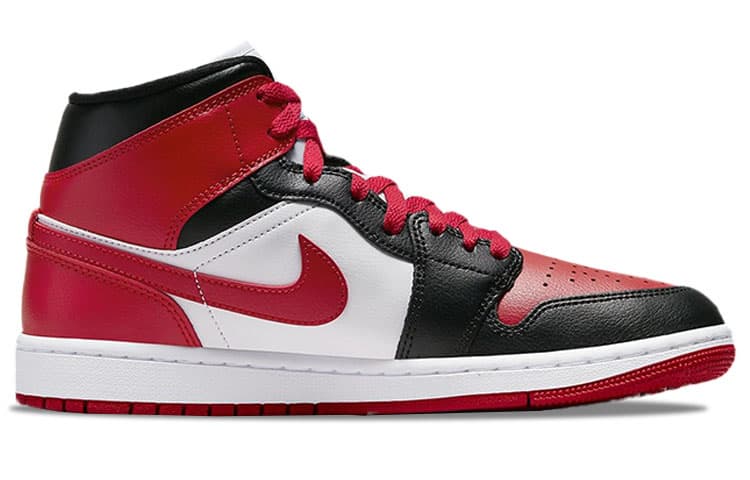 JORDAN 1 Mid Alternate Bred Toe Women's 4