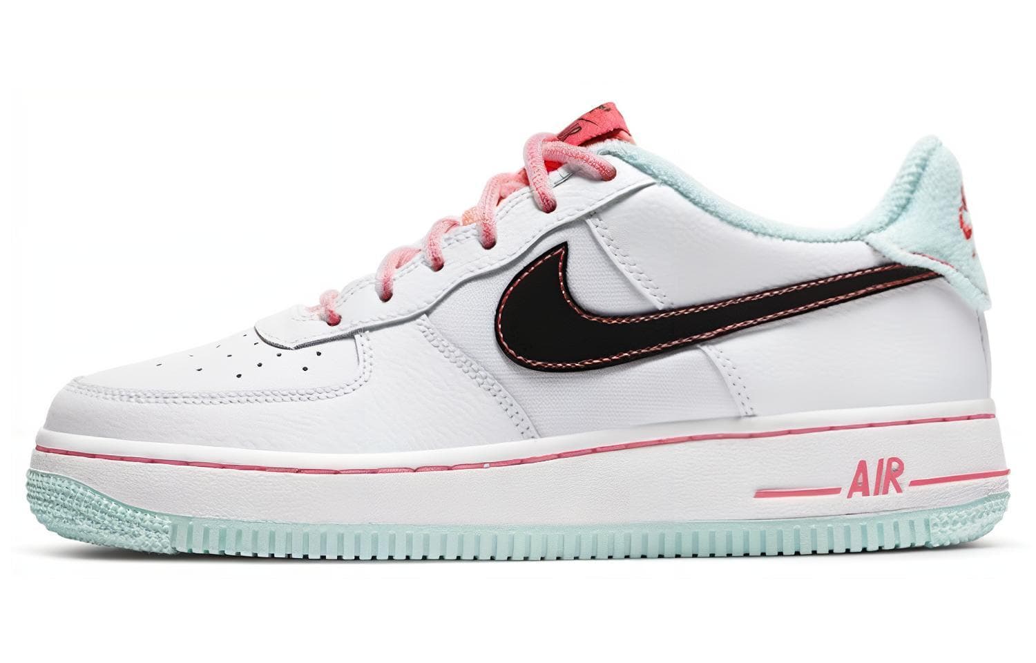 Nike Air Force 1 Low 07 LV8 White Atomic Pink GS