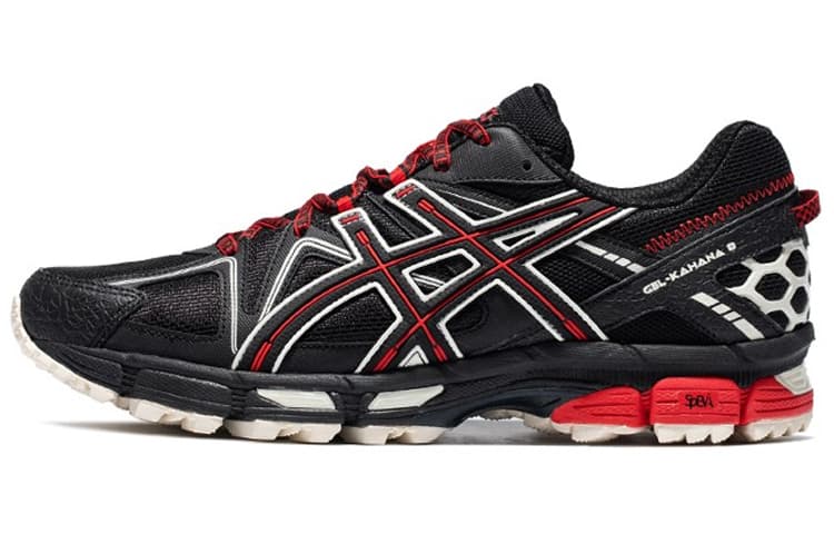 Asics Gel Kahana 8 'Black Red White' 2