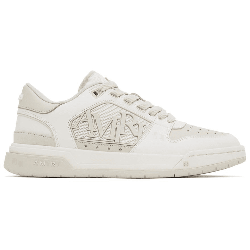 AMIRI Logo embossed Leather Sneakers 3