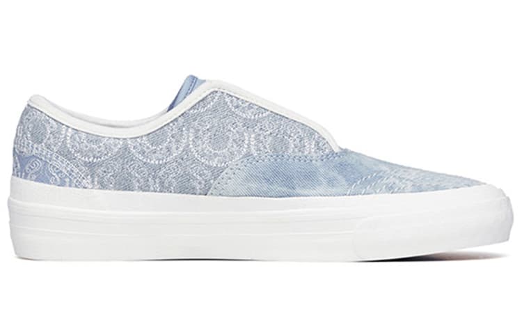 Anta Life Collection Low Top Skateboard Shoes Men's Gray Blue 3