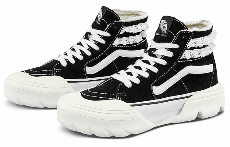 Vans Sk8 Hi Tapered Modular Sandy Liang Lace Trim 4