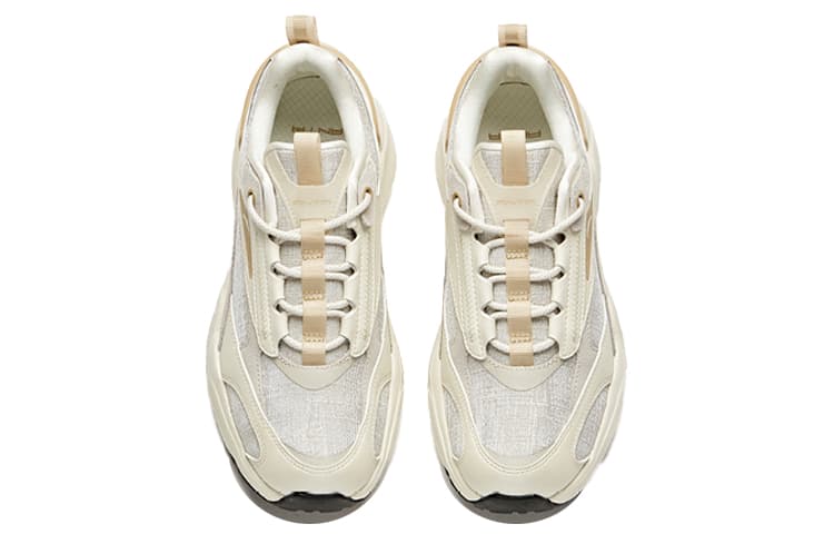 ANTA Casual Shoes Women's Low-Top —Degree Gray/Light Beige White 2