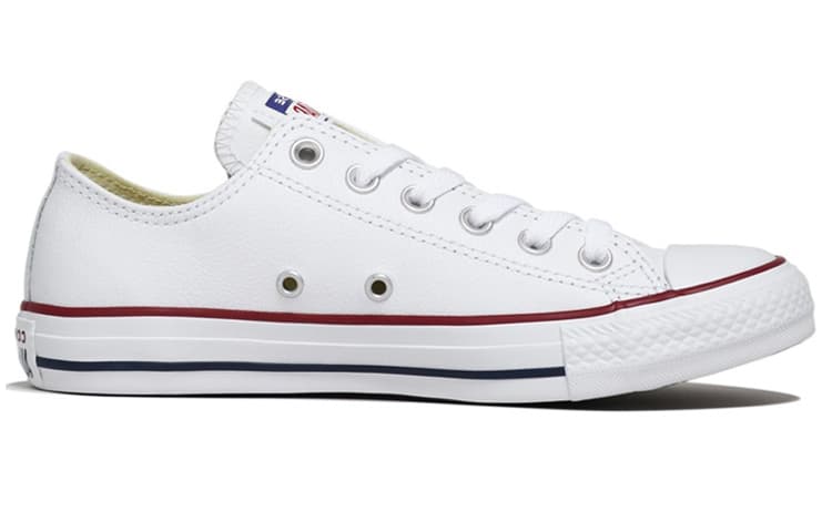 Converse Chuck Taylor All Star Ox 'White Leather' Sneakers 6