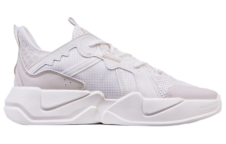 Anta G6 G6 Cushioned Anti-Slip And Wear-Resistant Lightweight Low-Top Sports Casual Shoes Men's White Gray 3