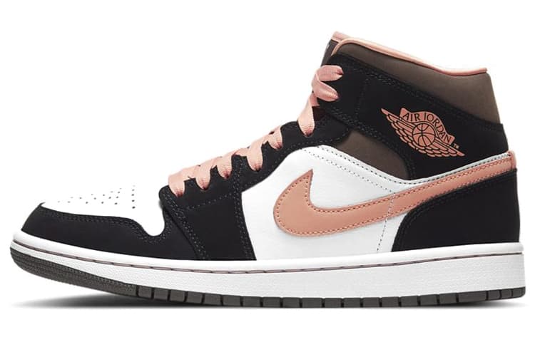JORDAN 1 Mid Peach Mocha Women's