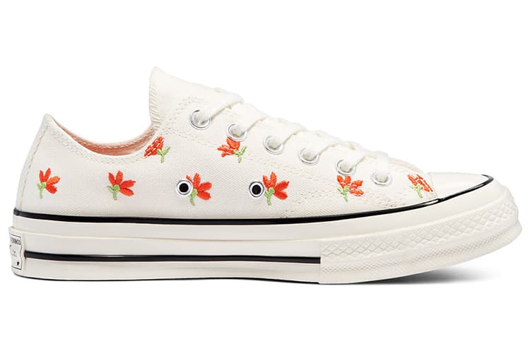 Converse Chuck Taylor All Star 70 Ox Embroidered Garden Party Poppy Women's 3