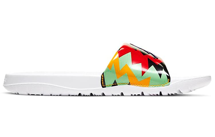 Jordan Break Slide GS 'White Multi-Color' 4