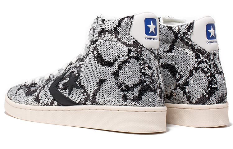 Converse Pro Leather Mid Sequin 5