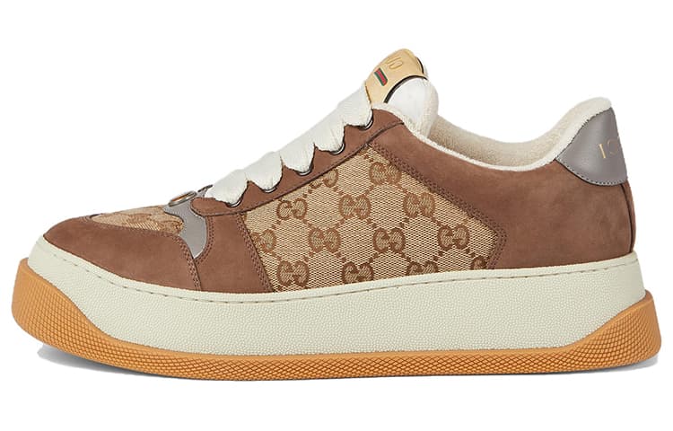 GUCCI Screener Sneaker 'GG Monogram Beige' 2